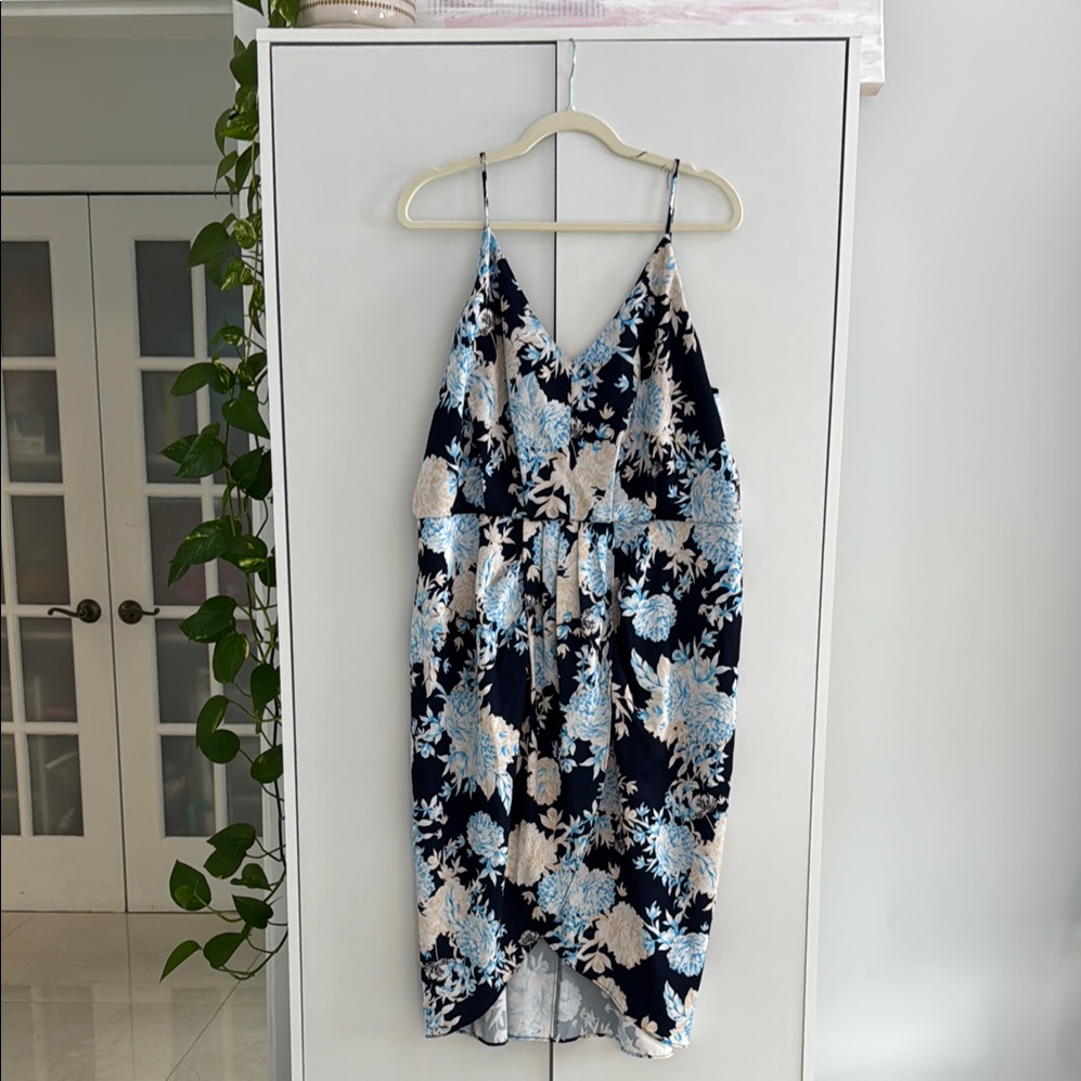 Chelsea 28 Floral Dress With Adjustable Spaghetti Straps